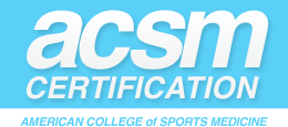 ACSM certified